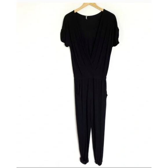 Young Fabulous & Broke Colleen Jumpsuit Black XS - Picture 2 of 8